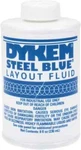 Dykem 80400 Blue Layout Fluid, Ounce Brush Top Can. Fixed Price $21.41.