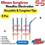 Ellman Surgitron Handpiece Needle Electrodes Reusable - Tungsten Tips New. Fixed Price $44.99.
