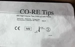 Hamilton Ref 235905 Co-re 480 High Volume Tips (1000UL) With Filters. Fixed Price $99.00.