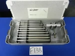 F138 Stryker Orthopedics Cuttingedge Advantage 1100-1403 Tapered Reamers Set. Fixed Price $950.00.