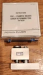 Perkin-elmer DSC-2 Platinum Sample Holder Cover Reforming Tool 319-0030 P-e #2. Fixed Price $138.72.