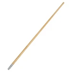 Carlisle 4526700 Lacquered Wood Broom Handle With Metal Threaded Tip, 60" 15/16". Fixed Price $19.99.
