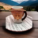 Vintage Norman Rockwell 1979 Toby Mug Saturday Evening Post Dave Grossman NRM5. Fixed Price $20.00.
