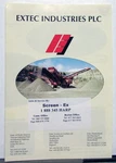 1990S Extec Screens & Crusher Equipment Specification Construction Sale Brochure. Fixed Price $15.87.