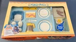 Vintage 1987 Fisher-price Fun With Food Super Skillet Breakfast Set #2115 Box. Fixed Price $225.00.