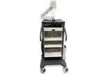 Karl Storz Video Cart With Full Door Articulating Arm. Fixed Price $250.00.