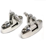 Nrc&xrc Pair Of Marine Grade 316 Stainless Steel Boat Bimini Top Deck Silver. Fixed Price $35.92.
