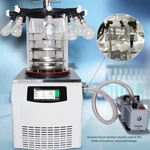-60 Vacuum Freeze Dryer Lyophilizer Freezing Drying Machine With Top-press. Fixed Price $3999.00.