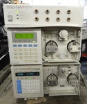 LOT-3 Shimadzu VP+LC-10AD Liquid Chromatography W/DGU-14A Degasser. Fixed Price $540.00.