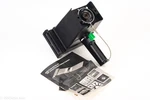Polaroid DS-34 Direct Screen Instant Camera With Tominon 105MM F/4.5 Lens V28. Fixed Price $71.29.