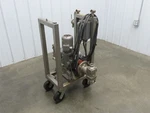 Bran & Lubbe N-j 32 Dual Metering Pump 1.5"TRI-CLAMP Sanitary Cart .75KW 3PH. Fixed Price $1799.99.