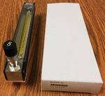 Cole-parmer P/n: 03229-23, 150MM Scale, Variable Area Flowmeter W/ Hr Valve. Fixed Price $65.00.
