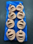 Lot Of 8 Simulaids Replacement Face Mouth Cpr Manikin. Fixed Price $49.99.