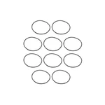 Compatible Ring 68.6* 65*1.80 For Avalon Cl 866075/6/7 867245/6/7/8/9 (10PCS). Fixed Price $13.00.
