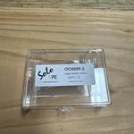 Pack Of Solo Vpe OC0005-2 Large Silica Vessels. Fixed Price $75.00.