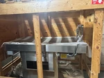 Mopec MOC9000 Necropsy Autopsy Table Stainless Steel Brand New Crate. Fixed Price $18000.00.