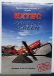 2000 Extec Double Screen Equipment Specification Construction Sales Brochure. Fixed Price $15.87.