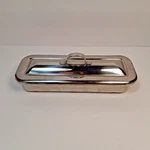 Vtg Vollrath 8283 Stainless Steel Medical Dental Surgical Instrument Tray & Lid. Fixed Price $29.75.