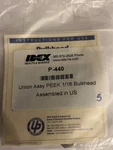 Idex P-440 Peek Union Bulkhead, 1/16 Pack Of 5. Fixed Price $69.00.