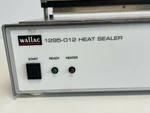 Wallac 1295-012 Plastic Heat Sealer 13" Semi Automatic. Fixed Price $80.00.