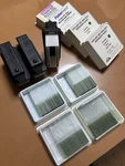 Fisher Microprobe Staining System: 3X Holders & 191X Falma Capillary Gap Slides. Fixed Price $650.00.