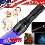Uv Flashlight Black Super Bright 120000LM Torch Ultra Violet Lamp Led. Fixed Price $7.40.