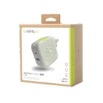 Infinity Lab Instantcharger 65W 2 Usb, Powerful Usb-c & Usb-a Gan Pd New. Fixed Price $16.49.