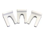 (3) Mettler Rainin Single Pipette Magnetic Hang-up Holders Rack 17003024 HU-M3. Fixed Price $39.99.