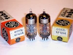 Nib / Nos Matched Pair Fisher 400 500C Ge 6GK5 6FQ5A Tubes.. Fixed Price $7.94.