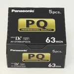 Panasonic Professional AY-DVM63EB Mini Digital Video Cassettes 5PCS. Fixed Price $45.00.