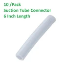 Suction Tube Connector 6" Clear 1/10" I.d, 13/25" O.d. Sterile Silicone RES024L. Fixed Price $14.89.