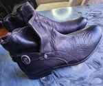 Paul Smith Brown Leather Buckle Harness Strap Ankle Boot Size 8.5 Men. Fixed Price $200.00.