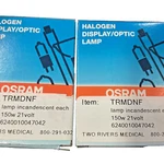 (2) Osram Dnf 150W 21V GX7.9 Naed 54411 Halogen Display/optic Lamp New. Fixed Price $39.99.