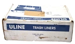 U-line Blue Recycling Trash Liners 55 Gallon 39 "x 58" 100 Pack 1.5 Mil S-12981. Fixed Price $31.89.