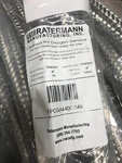 Ratermann Artic Fox 48" Stainless Steel Cryogenic Flex Hose Cleaned For Oxygen. Fixed Price $69.99.