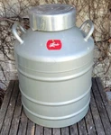 Union Carbide Linde LR-30 Cryogenic Liquid Nitrogen Dewar Tank. Fixed Price $350.00.
