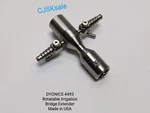 Dyonics 4493 Rotatable Irrigation Bridge Extender Made In Usa (used).. Fixed Price $48.00.