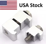 Pack Of Iso Vacuum Type Clamp Flange Bolts Aluminum Alloy Double Head M8 M10. Fixed Price $28.00.