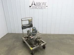 Bran & Lubbe N-j 32 Dual Metering Pump Tri-clamp Sanitary Cart .75KW 480V 3PH. Fixed Price $1749.99.