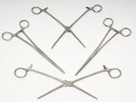 Lot Of 4 Sklar Hemostatic Forceps Rochester-pean L=8 " Curved Serrated. Fixed Price $31.47.
