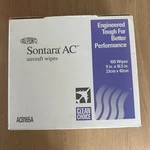 Open Box - Contec AC9165 Dupont Sontara White Aircraft (100 Wipes). Fixed Price $16.50.