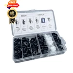 100PCS Plastic Car Body Trim Clips, Universal Bumper Pieces, Black. Fixed Price $12.98.