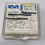 New Cvi Laser Br 266-289NM Quartz Window 2"DIA X 3/8"THK 277NM. Fixed Price $65.71.