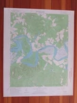 New Kent Virginia 1967 Original Vintage Usgs Topo Map. Fixed Price $39.95.