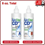 The Original Natrichlor Cd Set W/ Accu-drop Bottles Hcl Extra Large Size 8 Oz. Fixed Price $41.72.