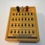 Extech Model 380400 Resistance Decade Box To 11.1 Meg Ohms Great. Fixed Price $54.00.