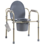 Dynarex Elongated Folding Bedside Commode. Fixed Price $80.90.