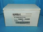 Kimble/chase Phenolic Caps W/PTFE-FACED/14B White Rubber Liner Size 24-400 Pk 66. Fixed Price $65.00.