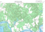 New Kent Quadrangle Virginia 1965 Usgs Map 7.5 Minute Topographic. Fixed Price $21.59.