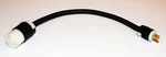 Custom Leviton 5266-C 5-15P Blade Pin Plug 2613 L5-30R Adapter Cable 21". Fixed Price $39.99.